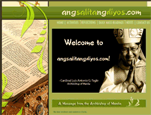 Tablet Screenshot of angsalitangdiyos.com